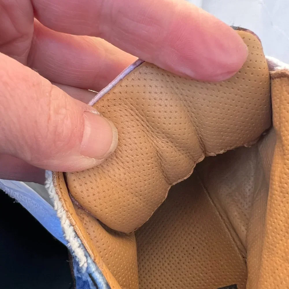 Raparo pixelated floral multicolor high tops, size EU W 37/6.5. Made in Italy. - Picture 9 of 9